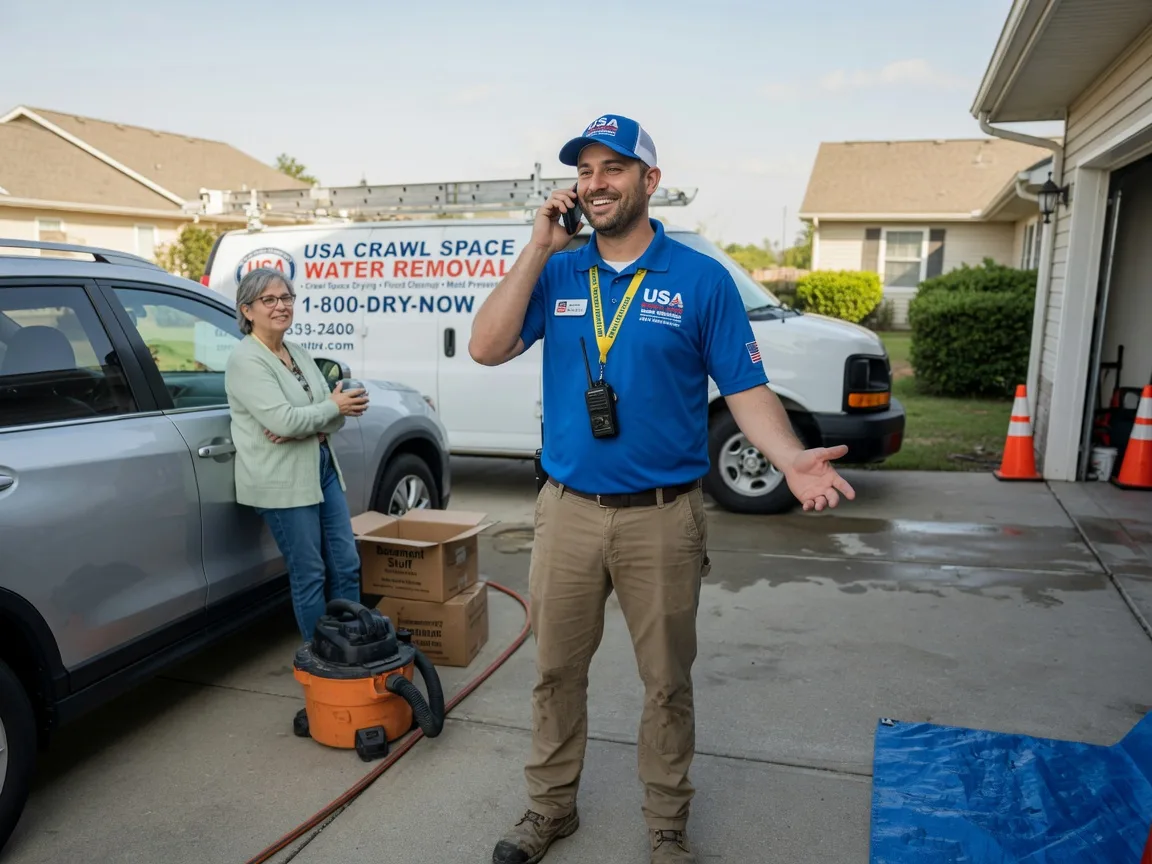 Crawl Space Water Removal Woodland, AL FAQs